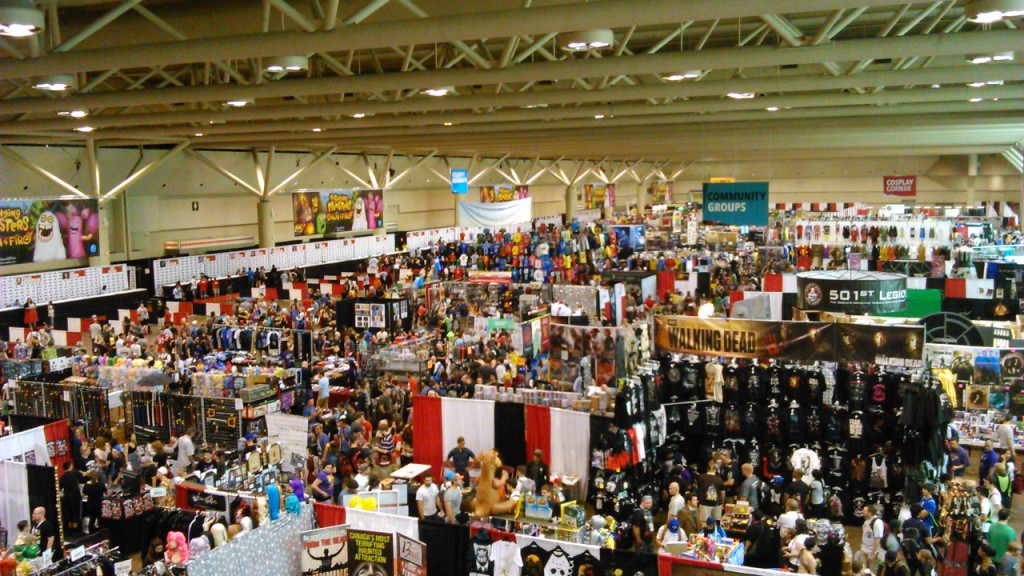 This is about 1/4 of the "Fan Expo" vendors.